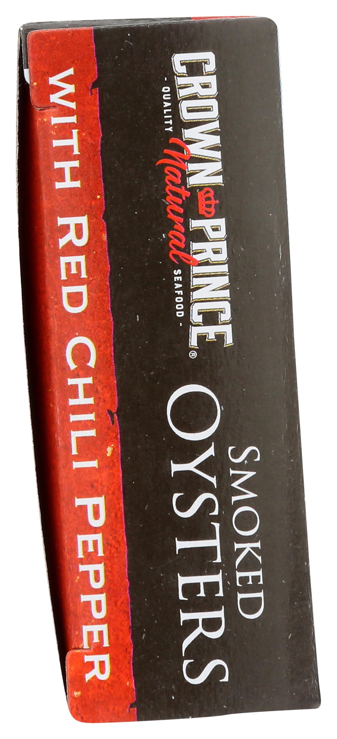 Crown Prince Naturally Smoked Oysters with Red Chilli Pepper 3 oz