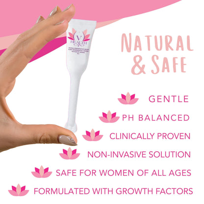 Advanced Regenerative Vaginal Medicine for Menopause - Clinically Proven Natural Relief for Vaginal Dryness & Other Symptoms (6 Applicators, 4ml Each)