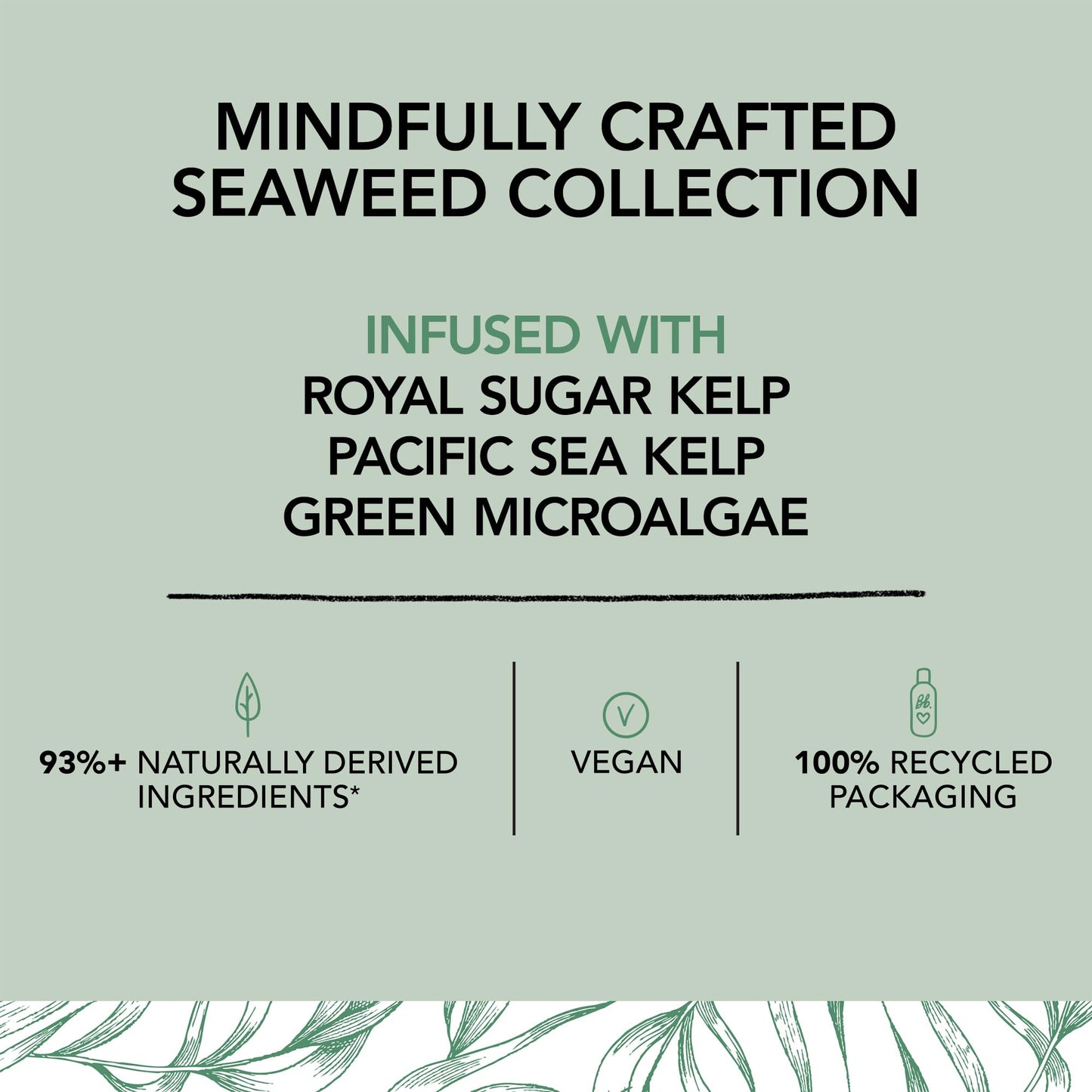 Bumble and bumble. Seaweed Hydrating Shampoo | Gently Cleanses Without Stripping |Improves Scalp Hydration| Sulfate Cleanser Free | For Fine to Medium Curly Wavy Straight Hair