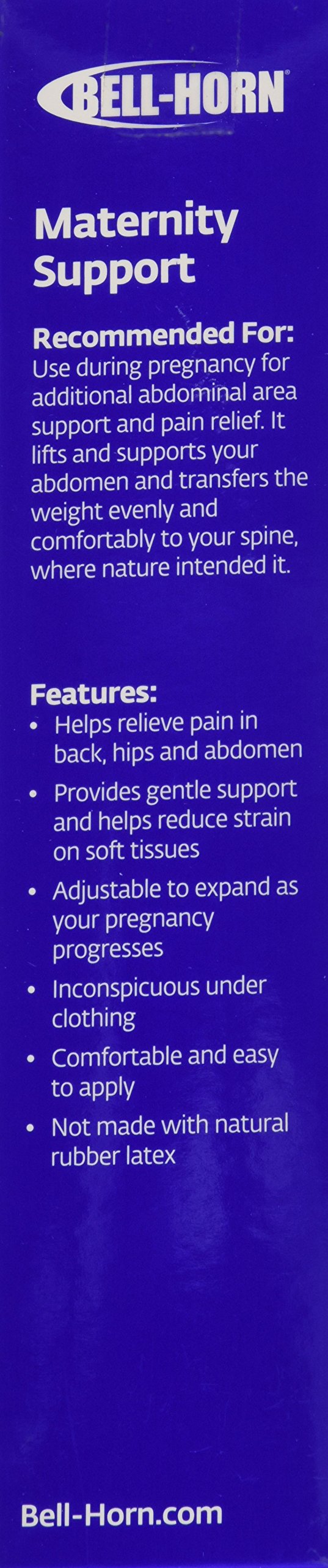 Bell-Horn Maternity Support Belt, Medium (Dress Size: 7-16)