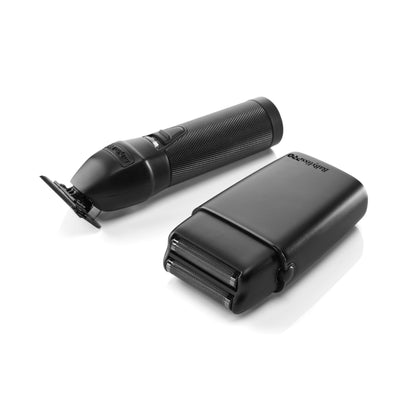 LIMITEDFX Cord/Cordless Hair Trimmer and Double Foil Hair Shaver Prepack, High-Performance Lithium-Ion Batteries for Long-Lasting Cutting