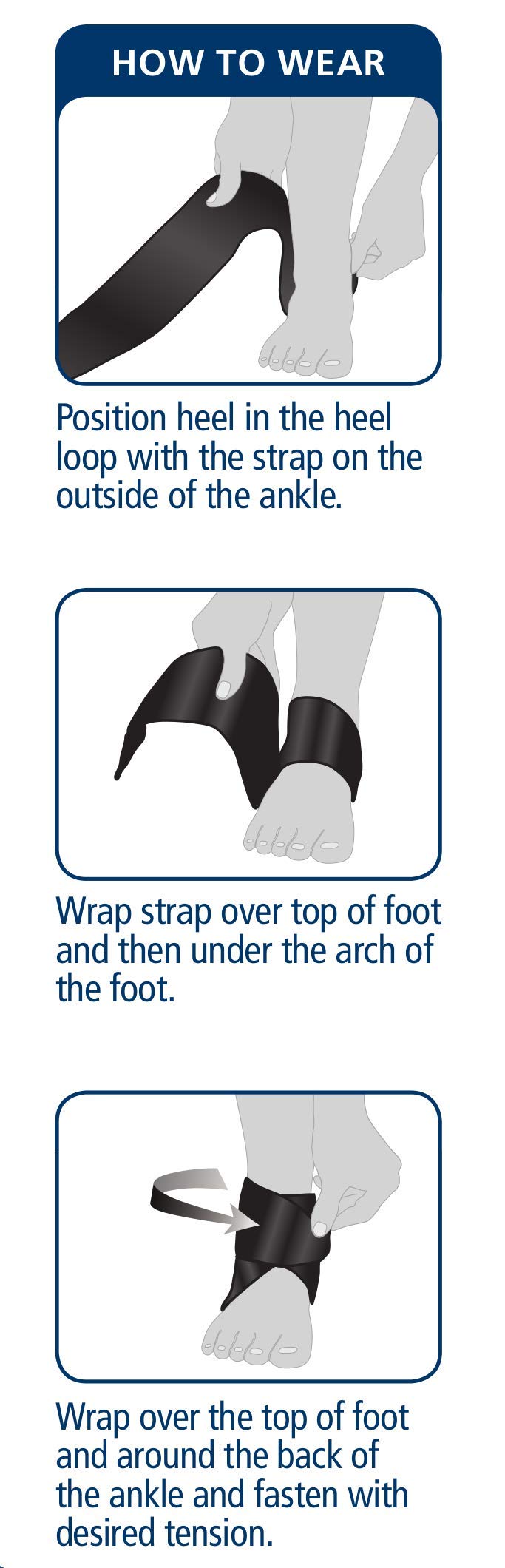 iGo i-92100 Ankle Wraparound, One Size
