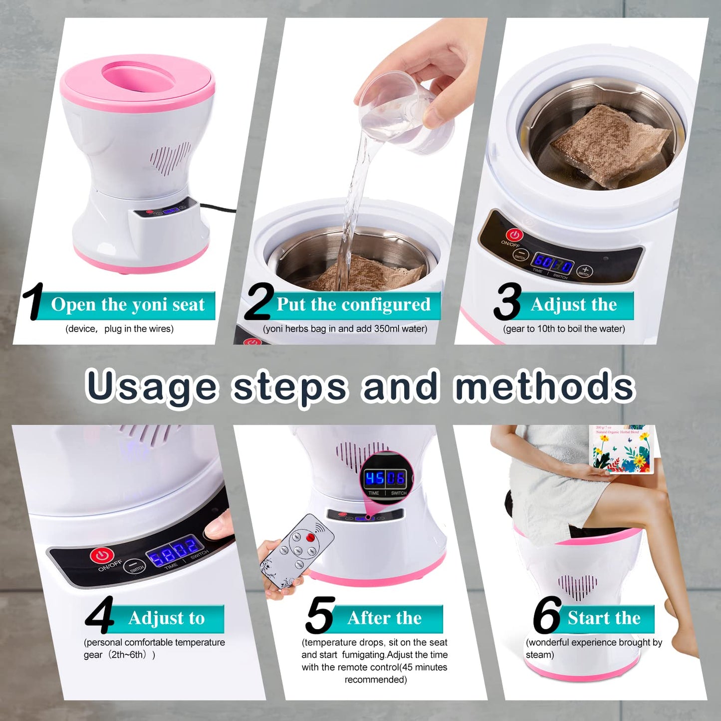 Yoni Steam Pot + Yoni Herbs