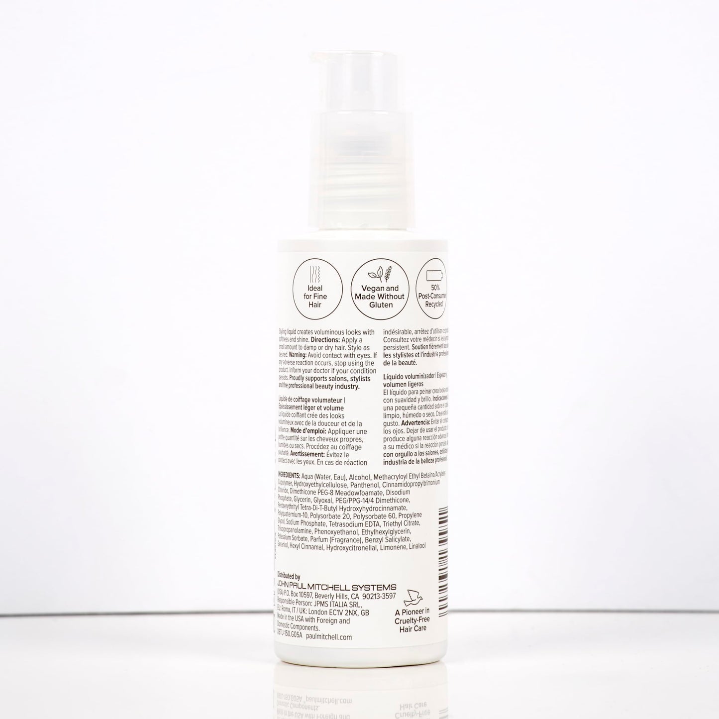 Paul Mitchell Extra-Body Thicken Up Styling Liquid, Lightweight Formula, Adds Fullness, For Fine Hair