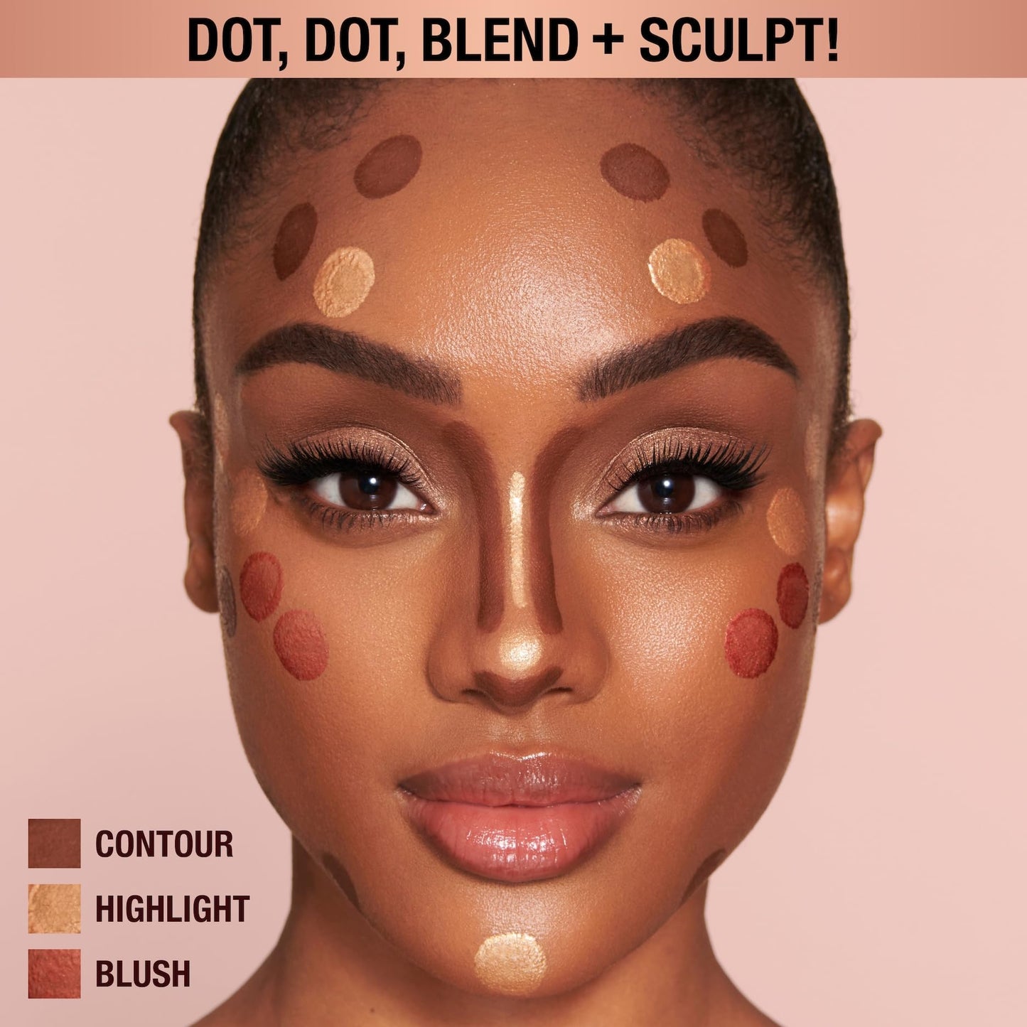 Charlotte Tilbury Hollywood Liquid Contour Wand - Easy-to-Use Contour Stick & Liquid Bronzer for Sculpting & Shaping - Leaves a Natural-Looking Sculpted Finish