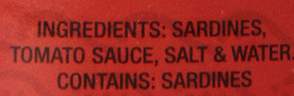 MW Polar Sardines, Tomato Sauce, 7.5 Ounce (Pack of 12)