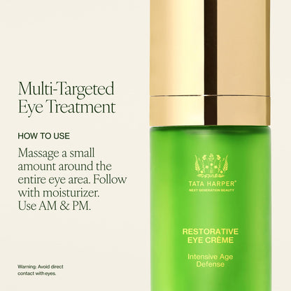 Tata Harper Restorative Eye Crème, 100% Natural, Made Fresh in Vermont