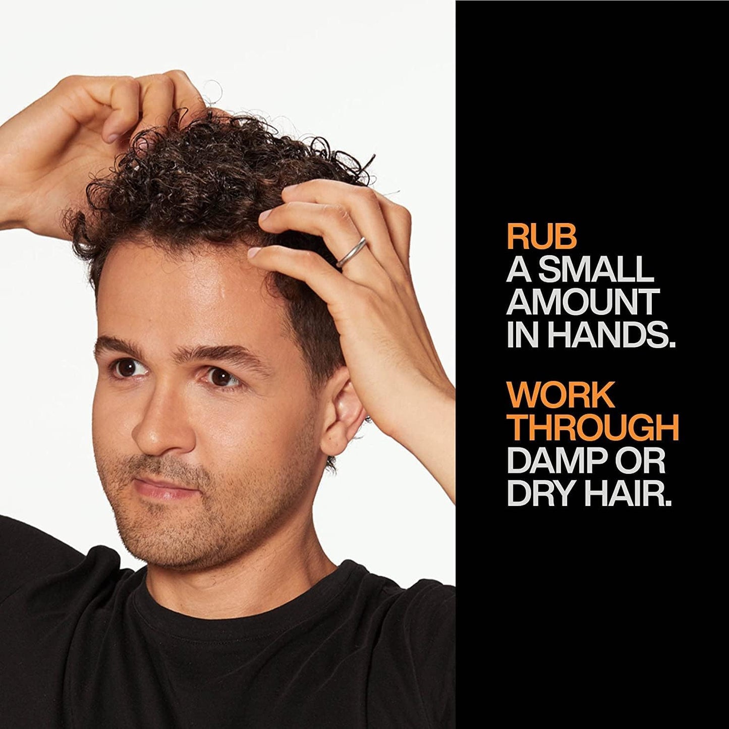 Redken Brews Molding Paste For Men For all Hair Types - High Hold & Maximum Control, Natural and Matte Finish, Sulfate-Free