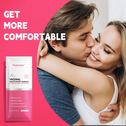 10PCS Feminine Moisturizer with 37.5mg Hyaluronic Acid PER - 6 in 1 Support Vaginal Moisturizing, Soothing, Health Odor, Tightening, PH Balance, Immune | Niacinamide + Probiotics + Propolis + Centella