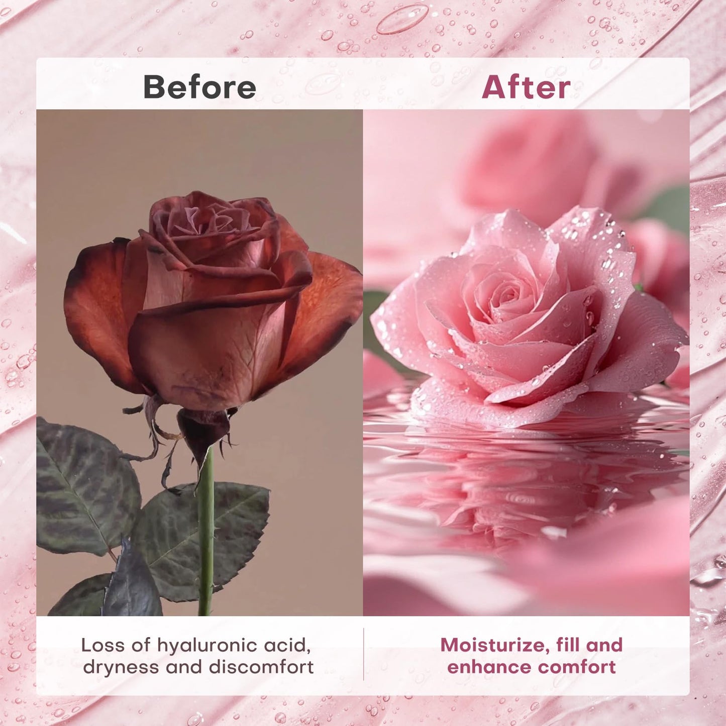 Villsure Hyaluronic Acid Vaginal Moisturizer for Women – pH Balance Support Vaginal Care Gel – Helps Relieve Dryness & Support Vaginal Health – Fragrance-Free