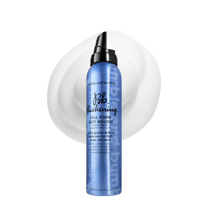 Bumble and bumble. Thickening Full Form Soft Hair Mousse | Heat Protection | Softening + Defining | Straight to Wavy, 5 Ounce