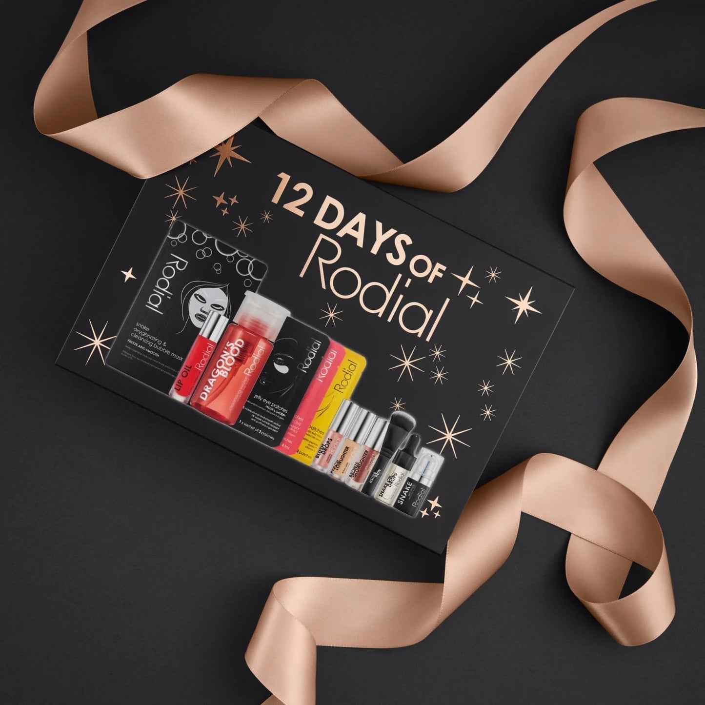 12 Days of Rodial Advent Calendar 2025 - Luxury Skincare & Makeup Gift Set with Masks, Eye Patches, Glow Drops, Cleansers, Lip Oil & More - Limited Edition Holiday Beauty Collection