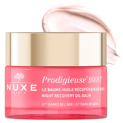 Nuxe Prodigieuse Boost Night Recovery Oil Balm with Jasmine Extract, Rejuvenating Luxury Night Care, 1.7 fl oz