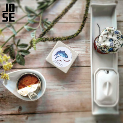 Canned Spiced Tuna Paté by Jose Gourmet, Wild Caught Portuguese Tuna, Tinned Fish Paté, High Protein Sustainable Seafood Snacks, Omega 3, Fair Trade, 75g Can