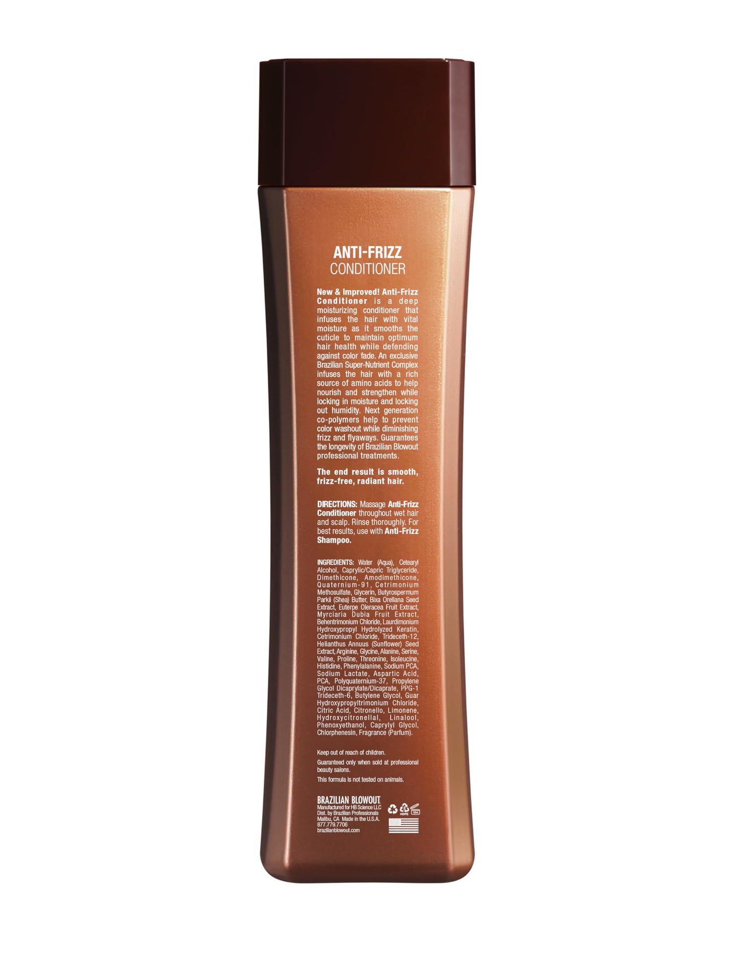 Brazilian Blowout Anti-Frizz Conditioner 12 fl oz.