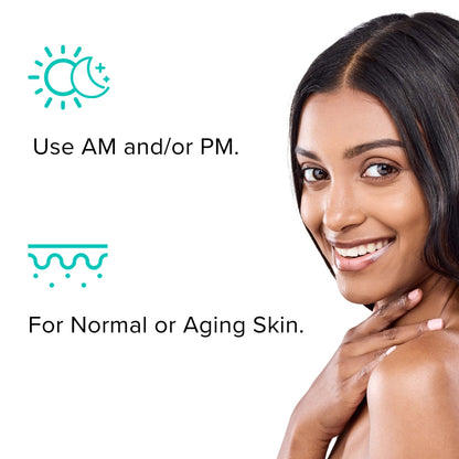 ClarityRx Get Balanced Probiotic Hydrating Face Serum, Natural Plant-Based Skin-Balancing Treatment with Hyaluronic Acid & Antioxidants for Normal & Aging Skin