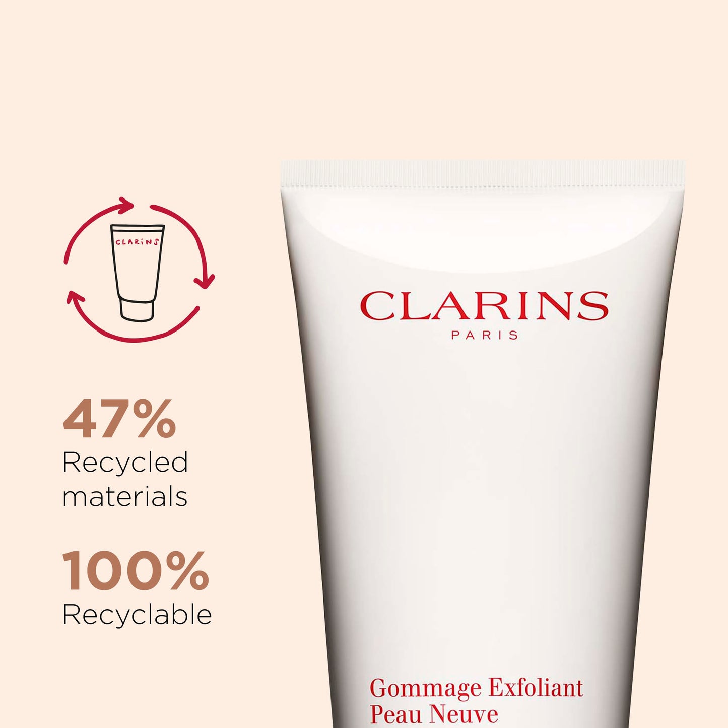 Clarins Exfoliating Body Scrub For Smooth Skin | Softens, Smoothes and Nourishes| Preps Skin For Treatments To Follow | Non-Drying | All Skin Types | 6.7 Ounces