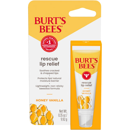 Burt's Bees Easter Basket Stuffers, Lip Balm, Beeswax, Cucumber Mint, Coconut & Pear, and Vanilla Bean, With Responsibly Sourced Beeswax, Tint-Free, Natural Origin Lip Treatment, 4 Tubes, 0.15 oz.