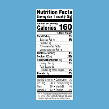 StarKist Smart Bowls Latin Citrus, 4.5 oz Pouch (Pack of 12) – Features Quinoa & Beans with Wild Caught Tuna