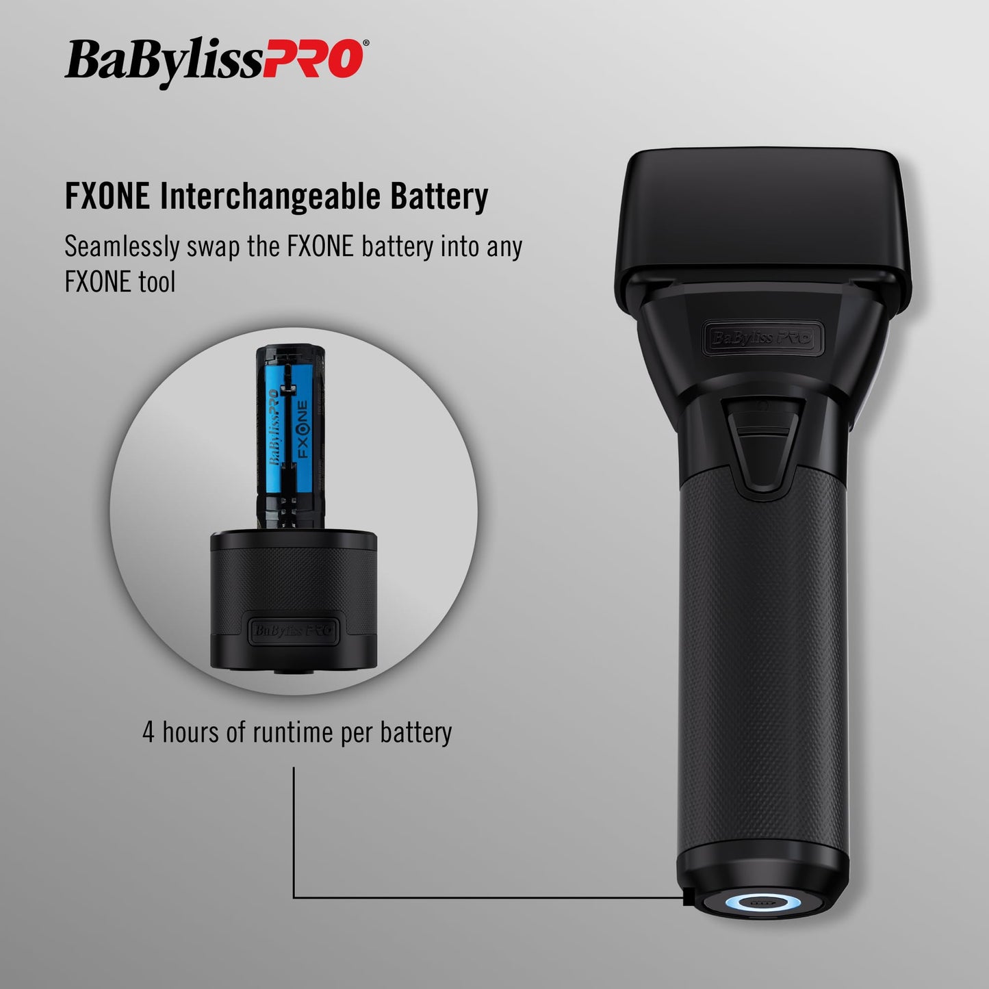 FXONE Double Foil Stick Shavers with interchangeable battery