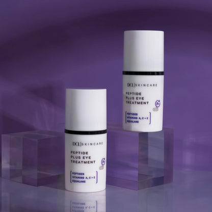 DCL Skincare Peptide Plus Eye Treatment for Wrinkles & Puffiness, 0.5 Fl oz