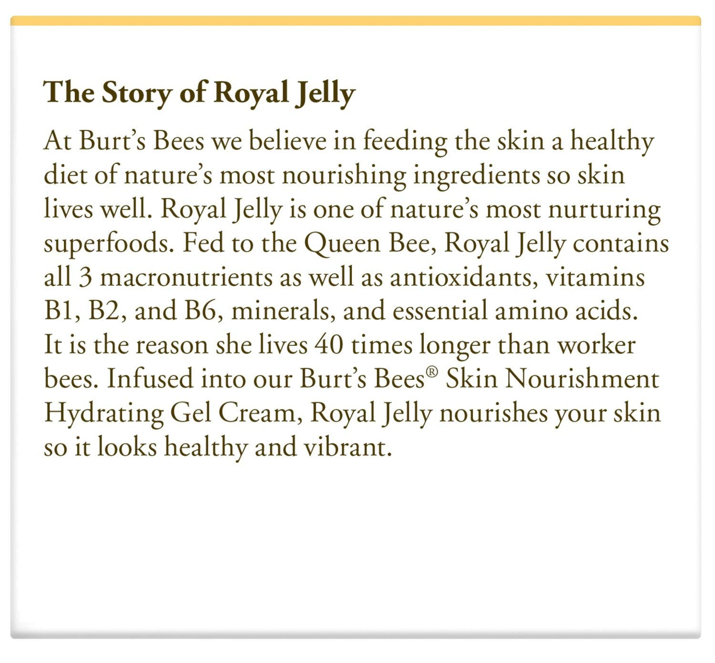 Burt's Bees Skin Nourishment Hydrating Gel Cream for Normal to Combination Skin, 1.8 Oz (Package May Vary)