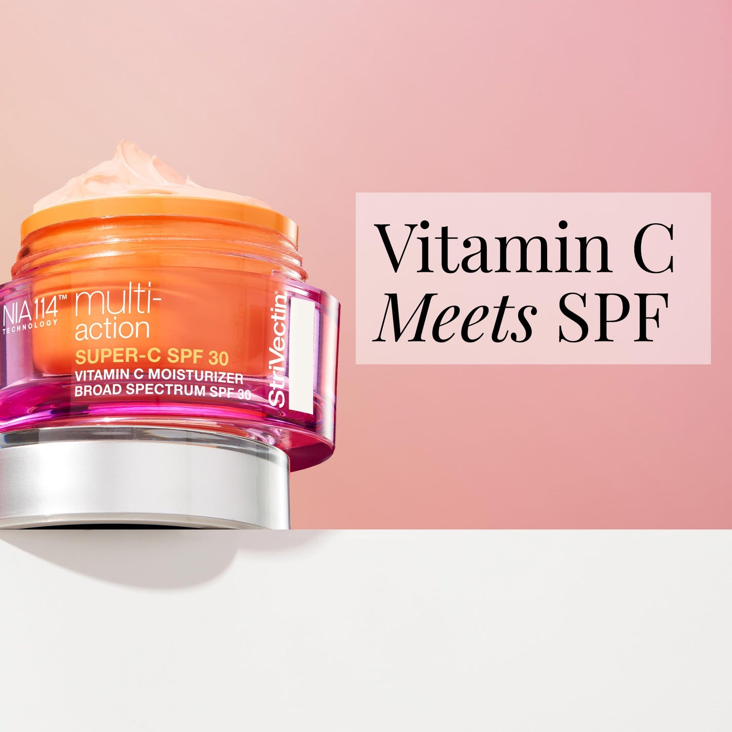 StriVectin Multi-Action Super-C Vitamin C Moisturizer, Brightening and Smoothing Fine Lines, 1.7 Fl Oz