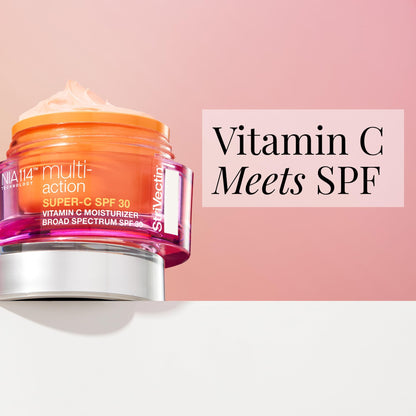 StriVectin Multi-Action Super-C Vitamin C Moisturizer, Brightening and Smoothing Fine Lines, 1.7 Fl Oz