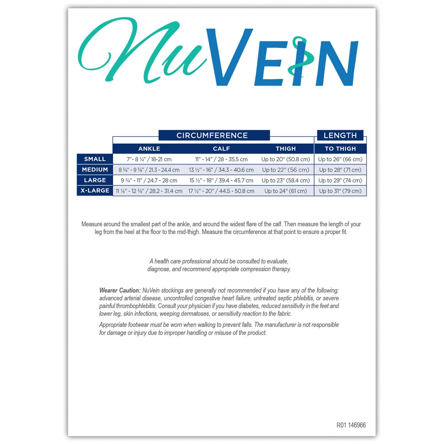 NuVein Medical Compression Stockings, 30-40 mmHg Support, Women & Men Thigh Length Hose, Open Toe, Black, Medium