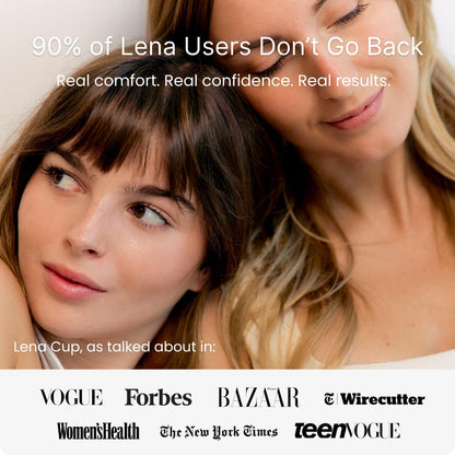 Lena Menstrual Cup Wash – Gentle, pH-Balanced Plant-Based Cleanser for Reusable Cups & Discs – Naturally Scented, TSA-Approved 90ml / 3oz