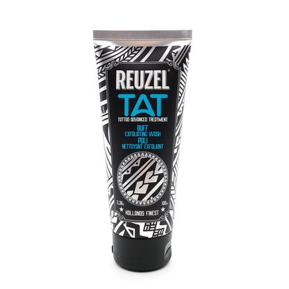 REUZEL BRIGHT Tattoo Care Gift Set, BUFF Exfoliator and Hydrabalm, Revives Colors, Vegan Formula