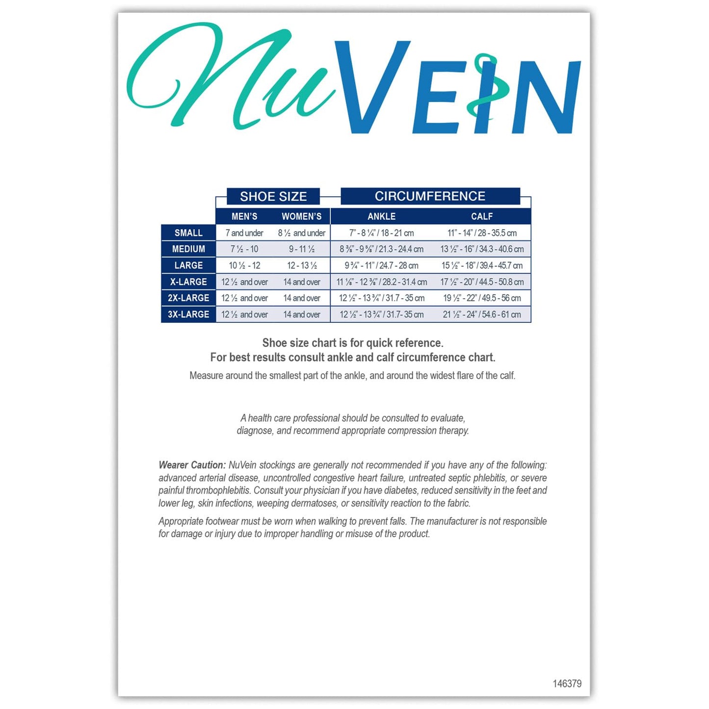 NuVein Surgical Stockings, 18 mmHg Recovery Support for Embolism Risk, Medical Unisex Fit, Knee High, Open Toe, Beige, X-Large