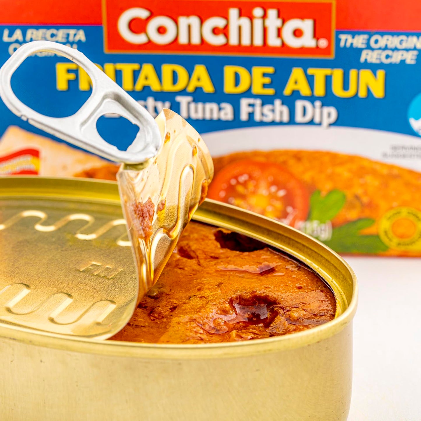 Conchita Zesty Tuna Fish Dip, 4 oz - Bold Seafood Flavor, Ideal for Crackers, Breads, and Veggies