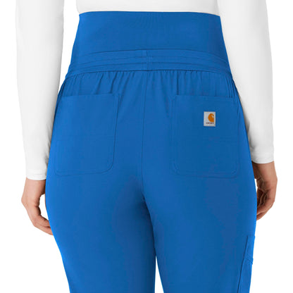 Carhartt Women's Maternity Jogger Scrub Pant - Royal, XL