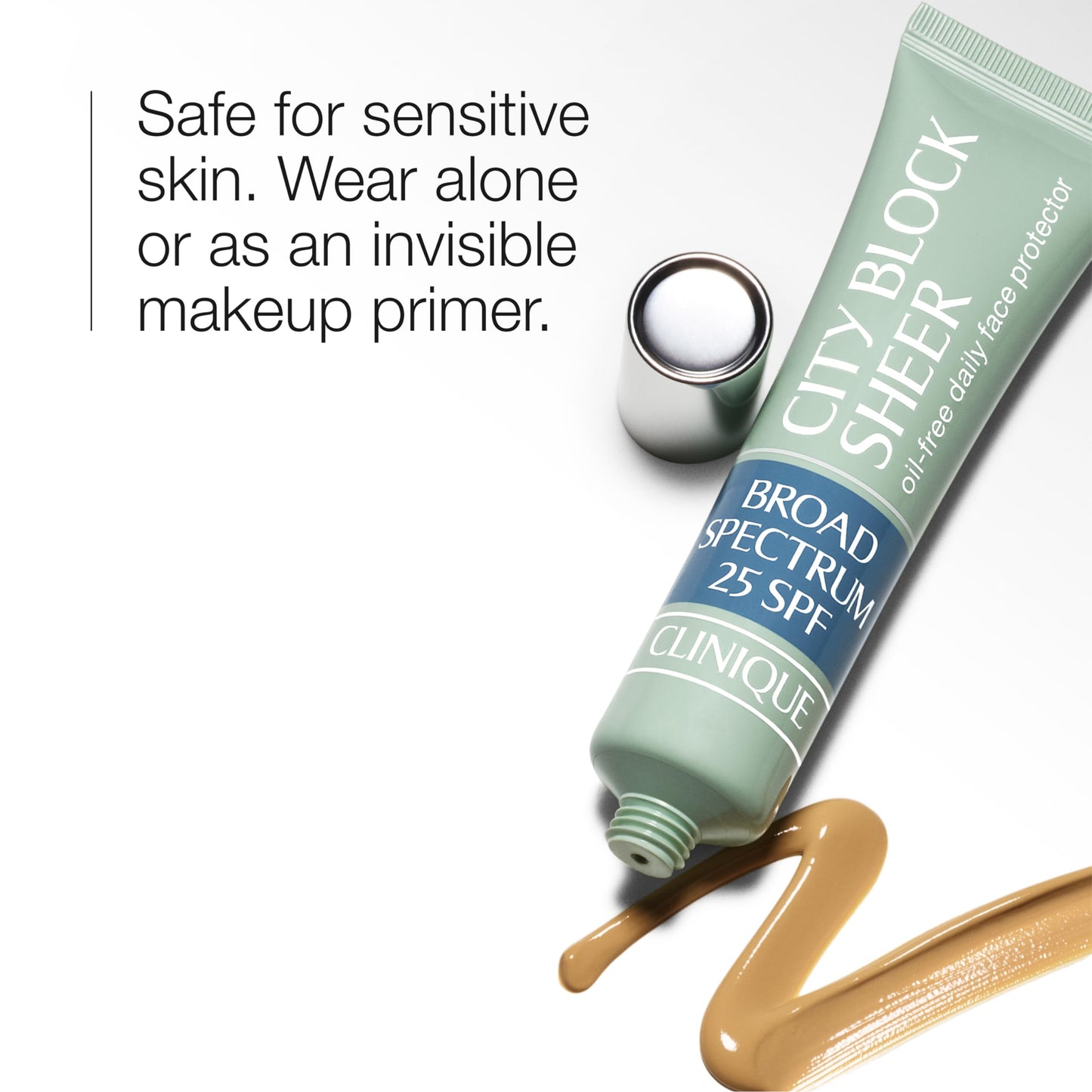 Clinique City Block Sheer Oil Free Daily Face Protector Broad Spectrum SPF 25 | Lightweight + Safe For Sensitive Skin
