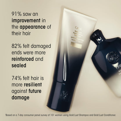 Oribe Gold Lust Repair & Restore Conditioner | Repairing Conditioner for Dry or Damaged Hair | Restores Moisture, Strength, and Softness for Healthier Hair | Liter Refill