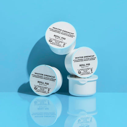 Peter Thomas Roth | Water Drench® Hyaluronic Cloud Cream Hydrating Moisturizer Refill Pod | Hyaluronic Acid Cream For All Skin Types, Line-Smoothing, Fragrance-Free