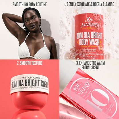 Sol de Janeiro Bom Dia Bright Body Cream & Cheirosa 40 Hair and Body Fragrance Mist Duo 8.1 fl oz.
