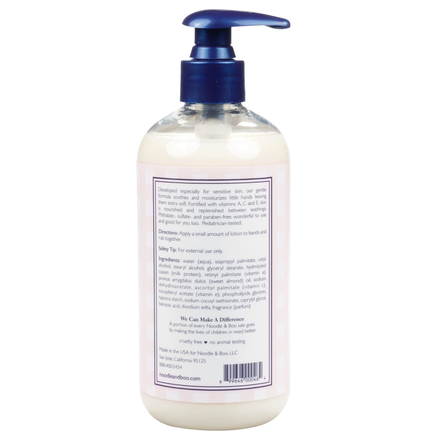 Noodle & Boo Wholesome Hand Lotion, 12 Fl Oz