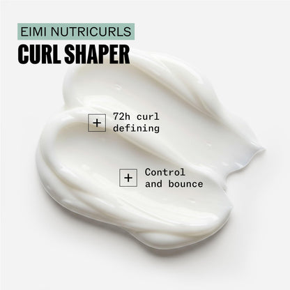 Wella Professionals EIMI Nutricurls Curl Shaper | 72H Curl Defining Styling Gel-Cream | Enhance Curls, Light Control & Definition with Bounce | 5 Fl Oz