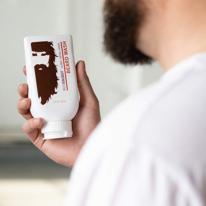 Billy Jealousy Beard Wash for Smooth, Manageable & Frizz-free Facial Hair, Beard Care Enriched with Hydrating Aloe & Strengthening & Conditioning Green Tea Extract