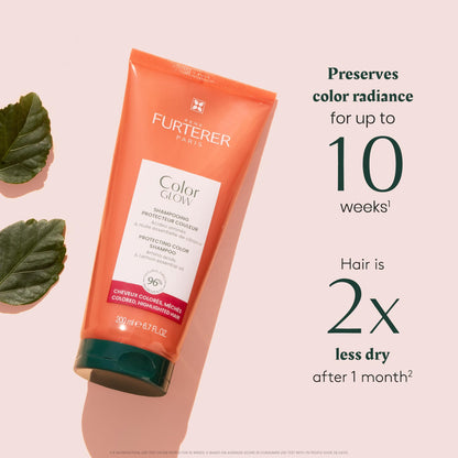Rene Furterer Color Glow Protecting Color Shampoo - Amino Acids & Lemon Essential Oil