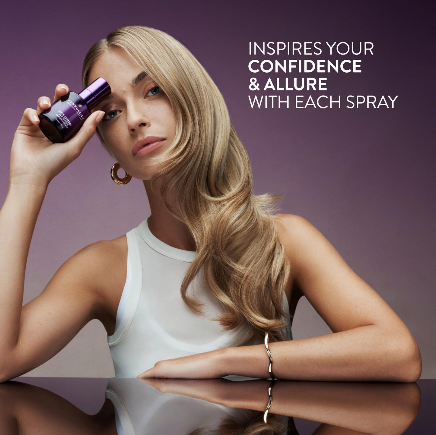 Pureology Love Luster Hydrating Hair Perfume - Hair & Body Mist with Vanilla & Peony Fragrance, Color Safe, No Drying Alcohols, Instant Hair Shine & Softness