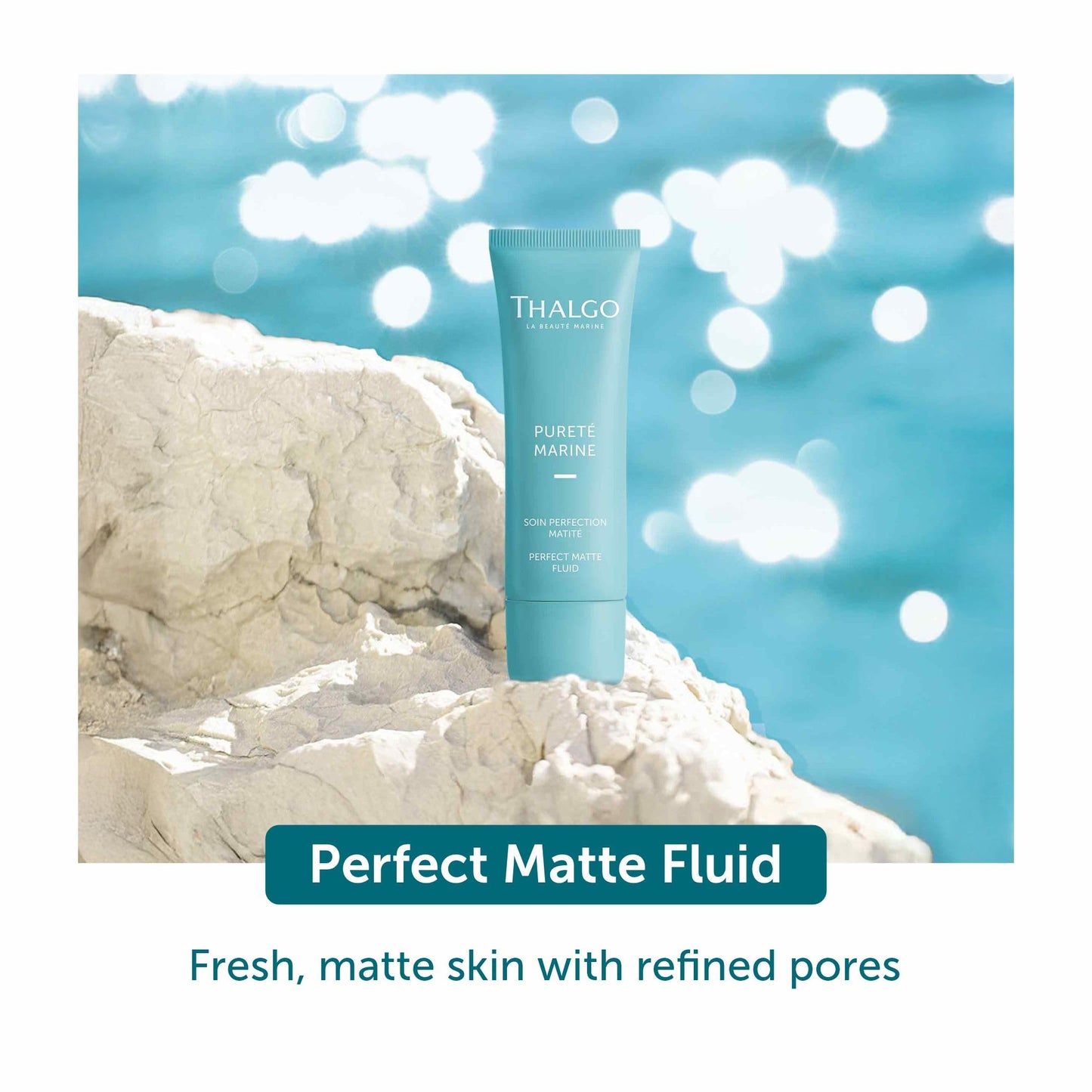 THALGO Purete Marine Perfect Matte Fluid, 1.35 Fl Oz