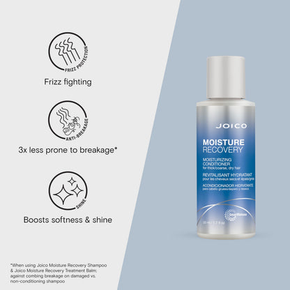 Joico Moisture Recovery Moisturizing Conditioner | For Thick, Coarse, Dry Hair | Replenish Moisture | Restore Smoothness & Elasticity | Strengthen & Reduce Breakage | With Jojoba Oil & Shea Butter
