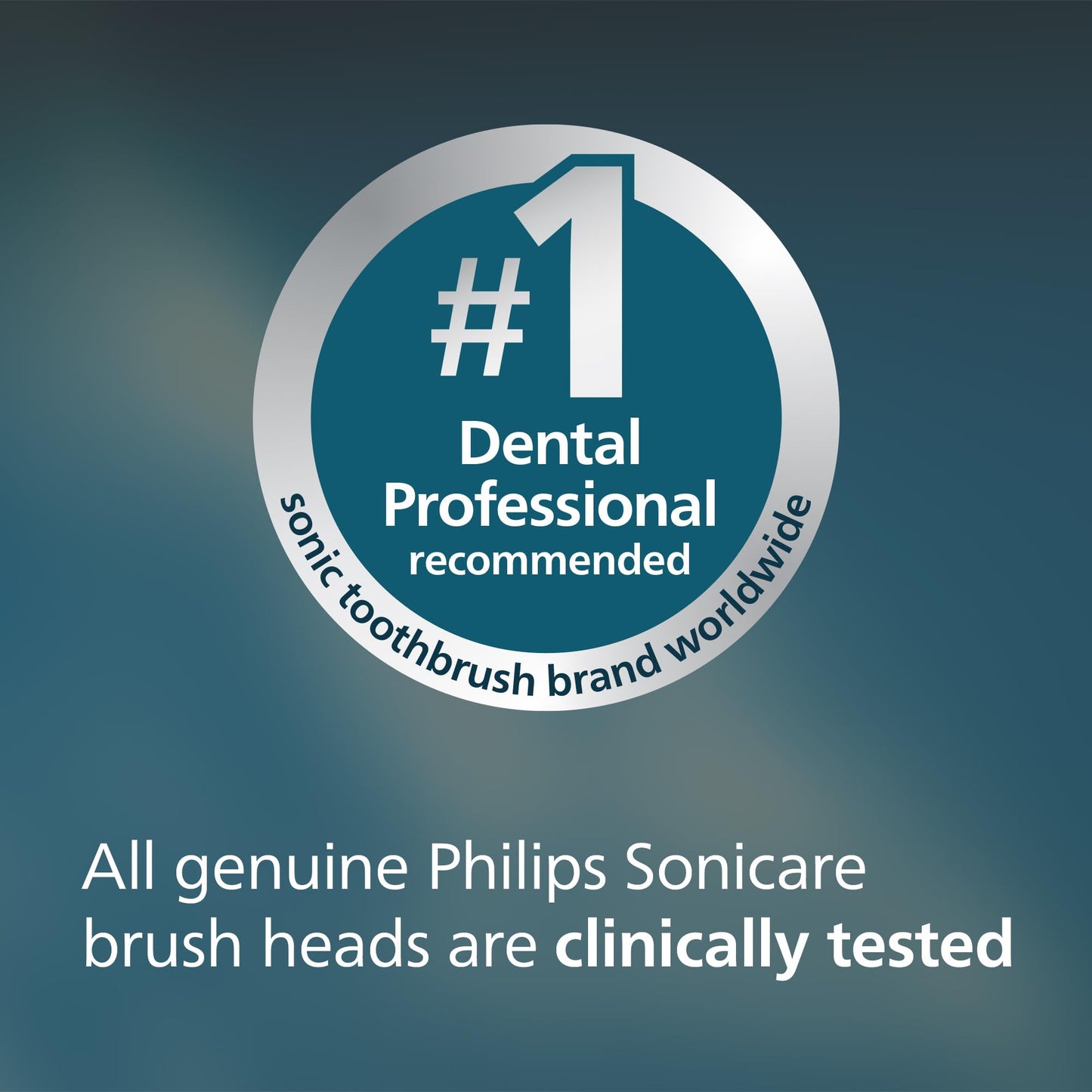 Philips Sonicare S2 Sensitive - Genuine Replacement Electric Toothbrush Heads, White, 3 Pack, HX6053/77