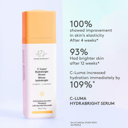 Drunk Elephant Trust The Pros - Travel Size - Illuminate and Firm Kit - Clean Clinical Skincare - Cruelty-Free - Dermatologist-Tested - Free of Essential Oils, Silicones, and Fragrance