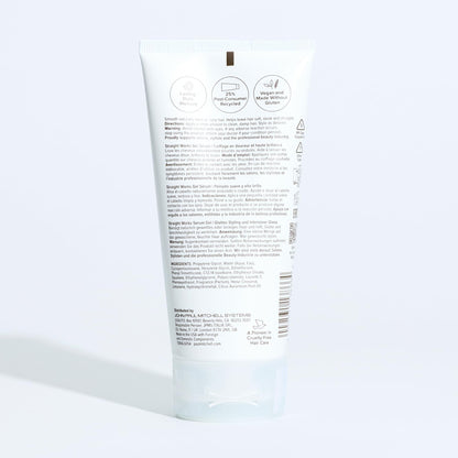 Paul Mitchell Straight Works Hair Gel, Smoothing Styler, Add Shine, For Frizzy Hair, 5.1 fl. oz