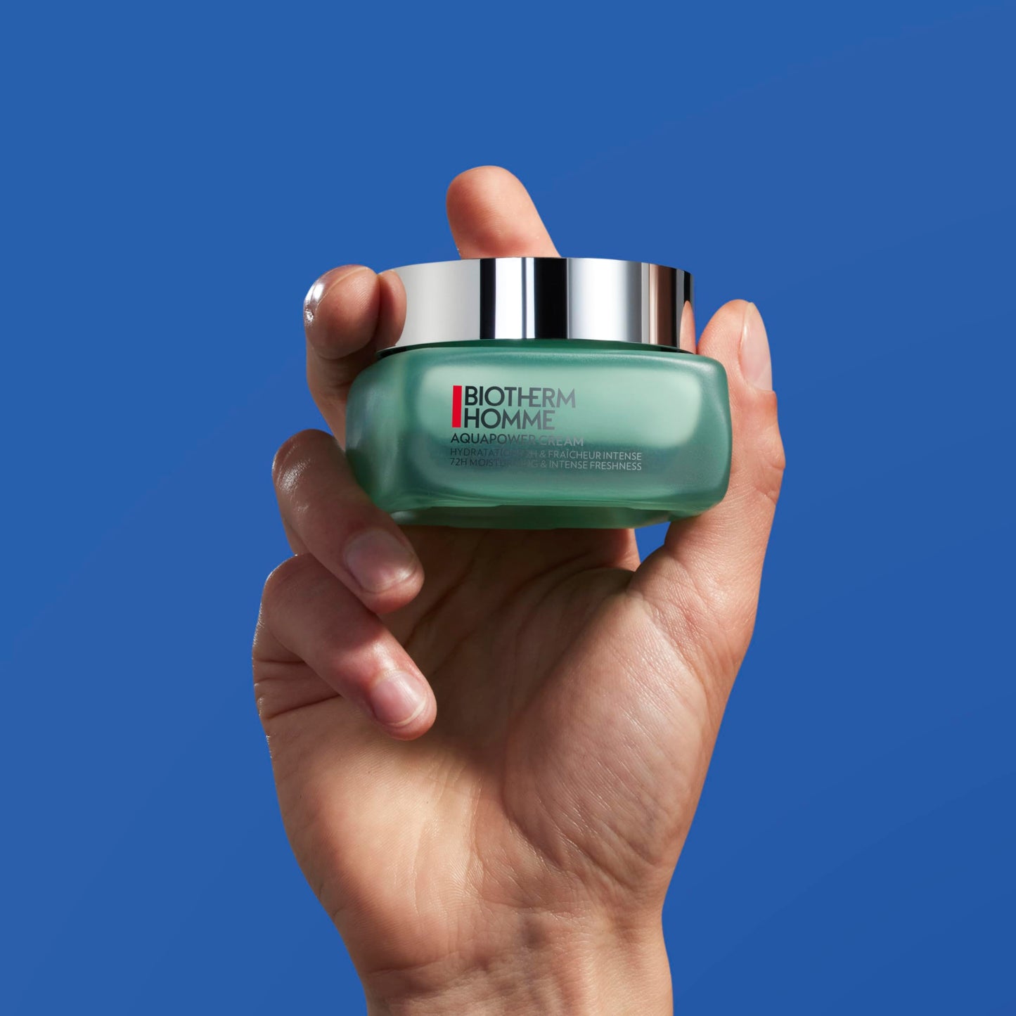 Biotherm Homme Aquapower Hydrating Cream Moisturizer for Men, P.Antartica, Mannose & Hyaluronic Acid 72H Long-lasting Concentrated Hydrator, Reinforces Natural Hydrating System, 1.7 Fl. Oz.