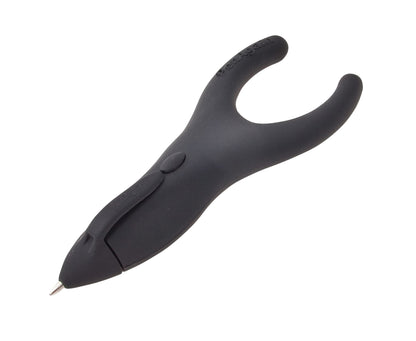 PenAgain ErgoSof Pen Ehlers-Danlos Arthritis Carpal Tunnel Pain Relief Black (00022)